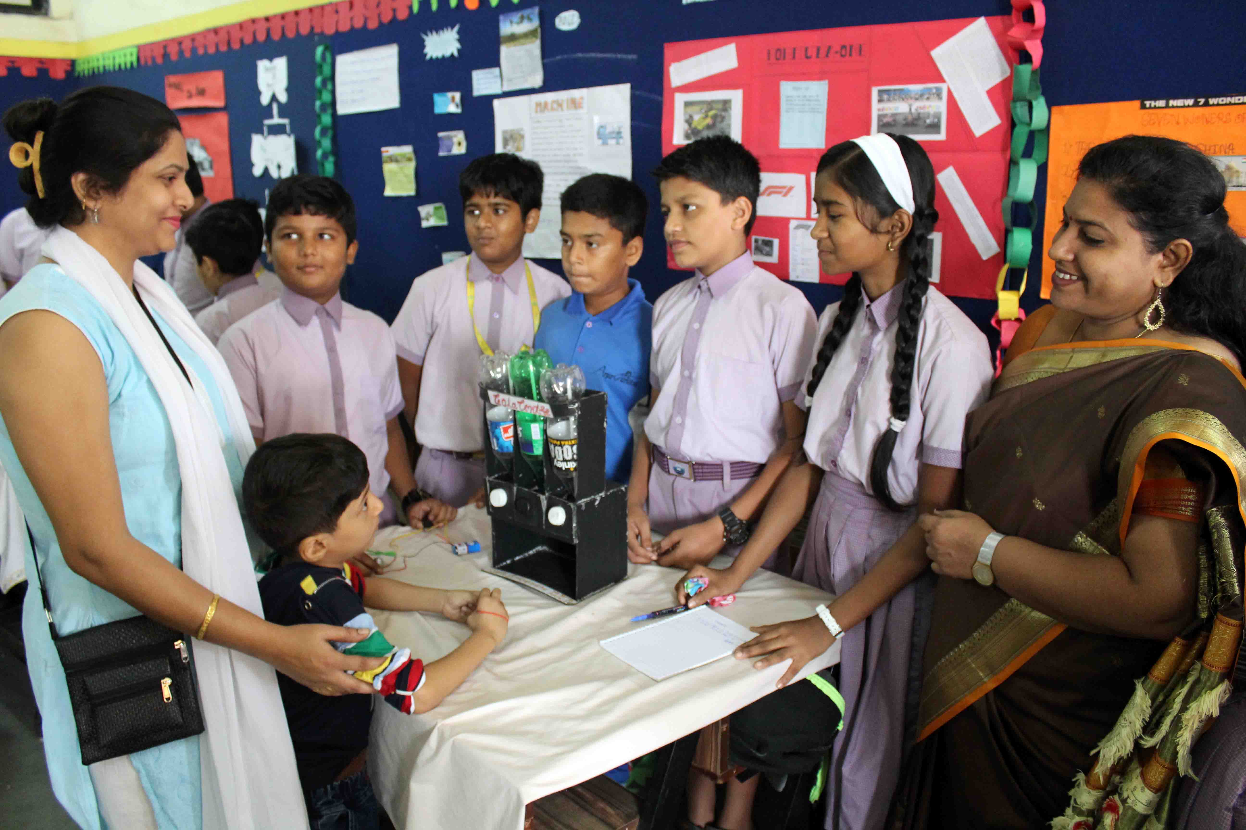 Art, craft and science festival in Arya Gurukul School